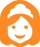 Smiling face with orange headscarf